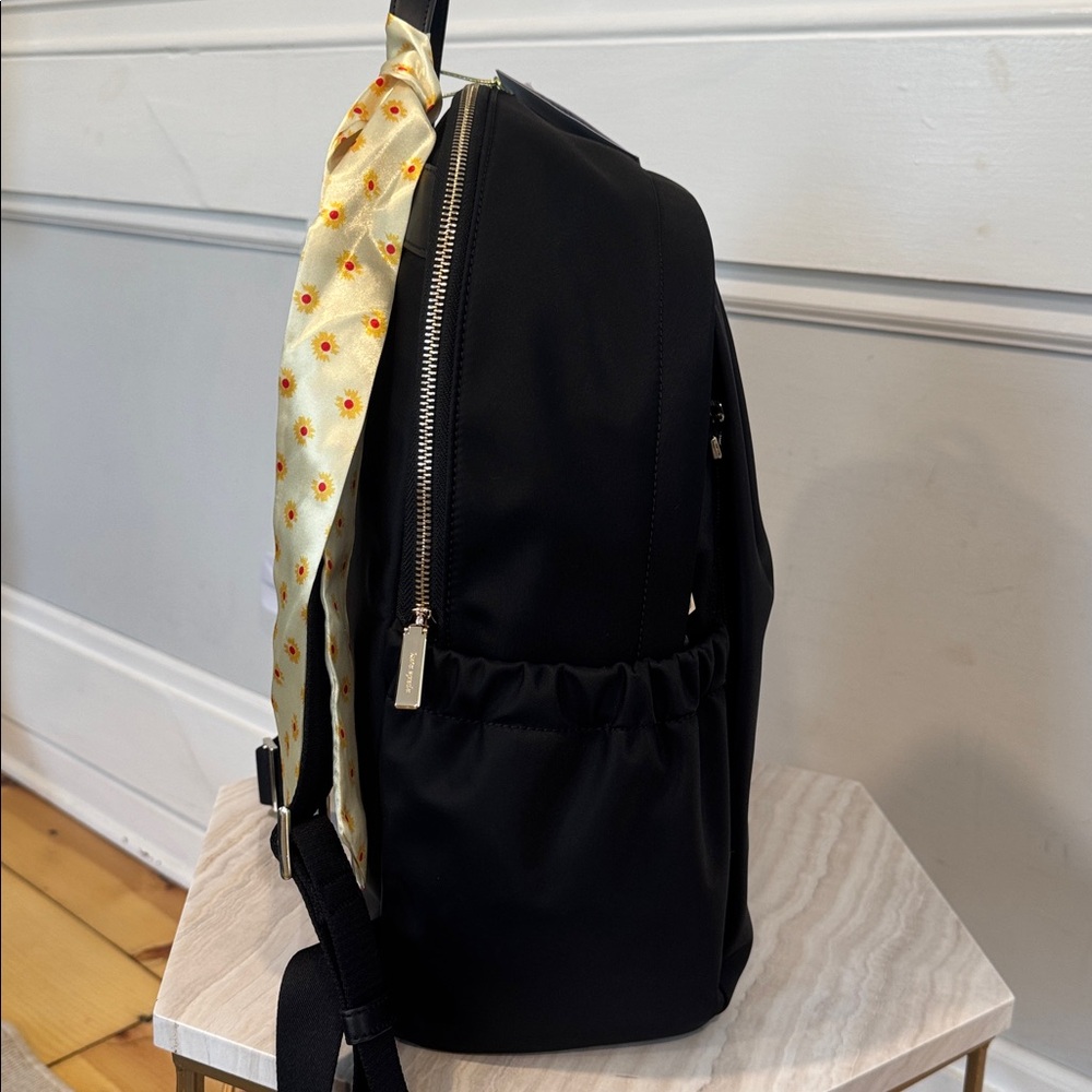Kate Spade Carter Large Nylon Black Backpack NWT - Picture 6 of 17